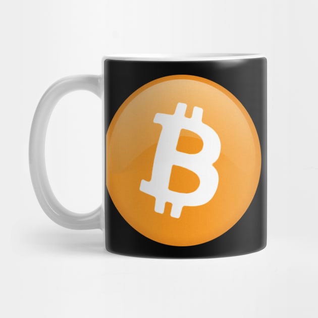 Button Bitcoin by LunarLanding